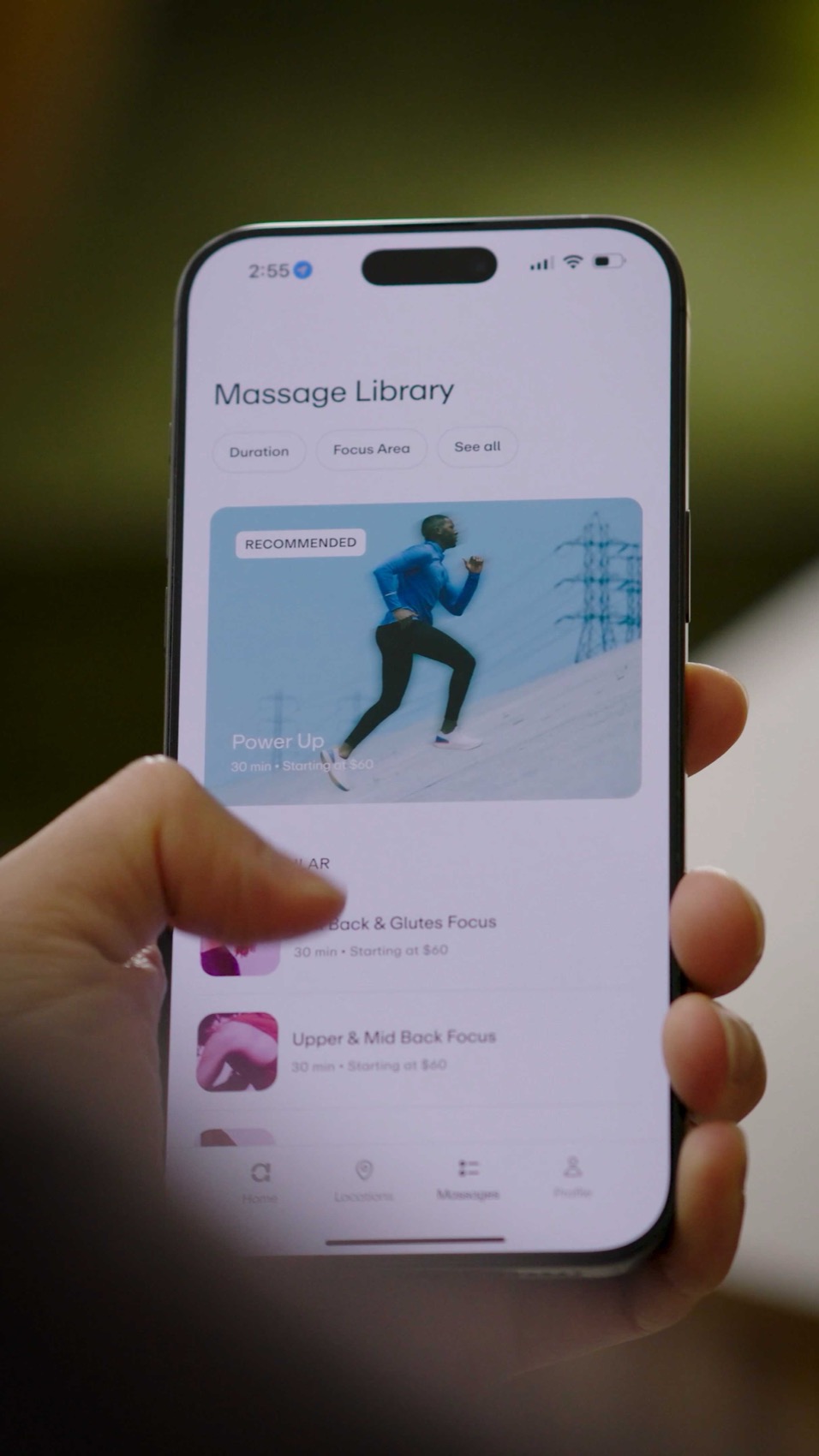 The app